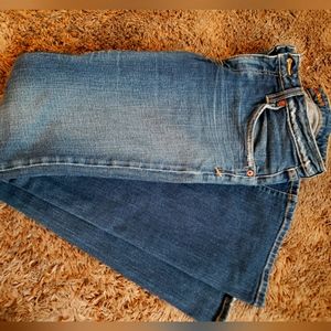 Vintage Hudson wide leg jeans size 28 women's